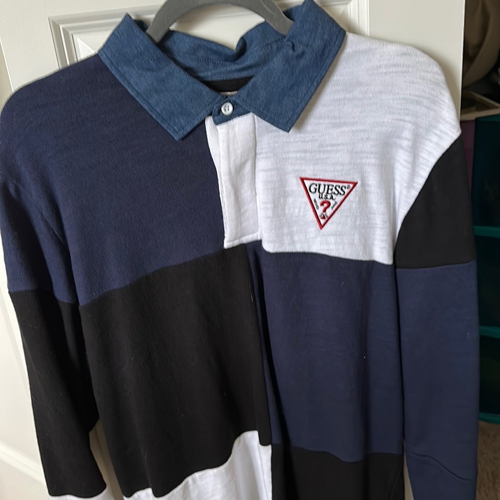 Mens Vintage Guess Long Sleeve
